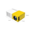 thumbnail image 3 of Dvkptbk Small Household Projector LED Portable Projector Supports HD 1080p Outdoor Mobile Power Supply, 3 of 9