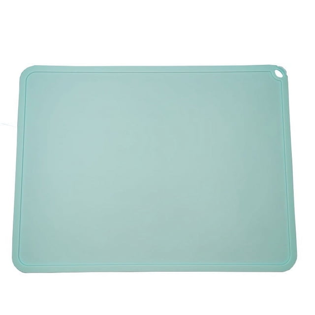 Tapis pour Animaux en Silicone Anti Imperméable et Résistant aux Taches, Napperon de Table pour Bébé, Enfants