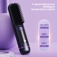 thumbnail image 4 of Vaidha Upgraded Negative Hydronium Charging Straight Hair Comb Smoothly Hair Without Damaging It Four Speed Temperature Adjustment Portable For Curling And Pulling, 4 of 7