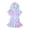 Bleu Clair, variante sur sertiohcv Fille Tutu Fille Sans Manches Décontracté Filles Robe Confortable à Capuche à Manches Courtes Robe de Plage Filles Cache-Maillot Rose Pâle Taille pour 3-4 Ans