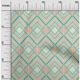 thumbnail image 1 of oneOone Cotton Flex Fabric Diamond Geometric Printed Fabric 1 Yard 40 Inches Wide, 1 of 4