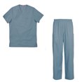 thumbnail image 1 of Men's Scrubs Set Scrub Top and Pants Scrubs Set, 1 of 3