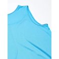 thumbnail image 5 of Just My Size Womens Cool DRI Scoop-Neck Tank Top, 1X, Process Blue, 5 of 5