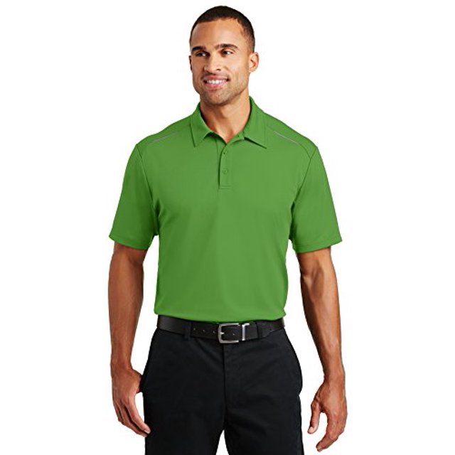 Port Authority &174; Polo en Maille Pinpoint. K580 S Vert Treetop