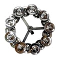 thumbnail image 1 of lionlar Cymbale Hi Hat Tambourin Ensemble de Tambourin Accessoires de Percussion Rythme Musical Tambourin Double, 1 of 9