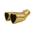 thumbnail image 2 of PRETXORVE Modified Tail Throat Tail Throat Double Heart-shaped Exhaust, 2 of 5