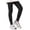 Black, variant on GDREDA Girls Athletic Leggings Kids Dance Running Yoga Pants Workout Dance Tights Pants for Girls Trendy