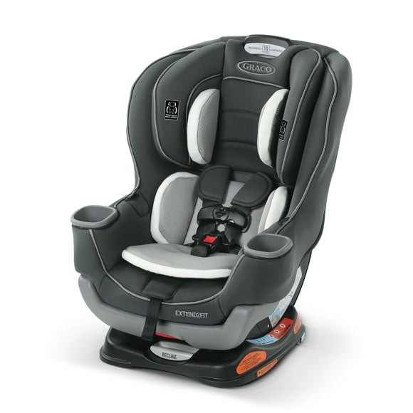 Graco Extend2Fit Siège d'Auto Convertible 2-en-1, 1.8-30 kg (4-65 lb), Orienté vers l'Avant & vers l'Arrière