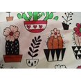 thumbnail image 5 of oneOone Georgette Viscose Fabric Leaves & Floral Block Printed Craft Fabric BTY 42 Inch Wide, 5 of 5