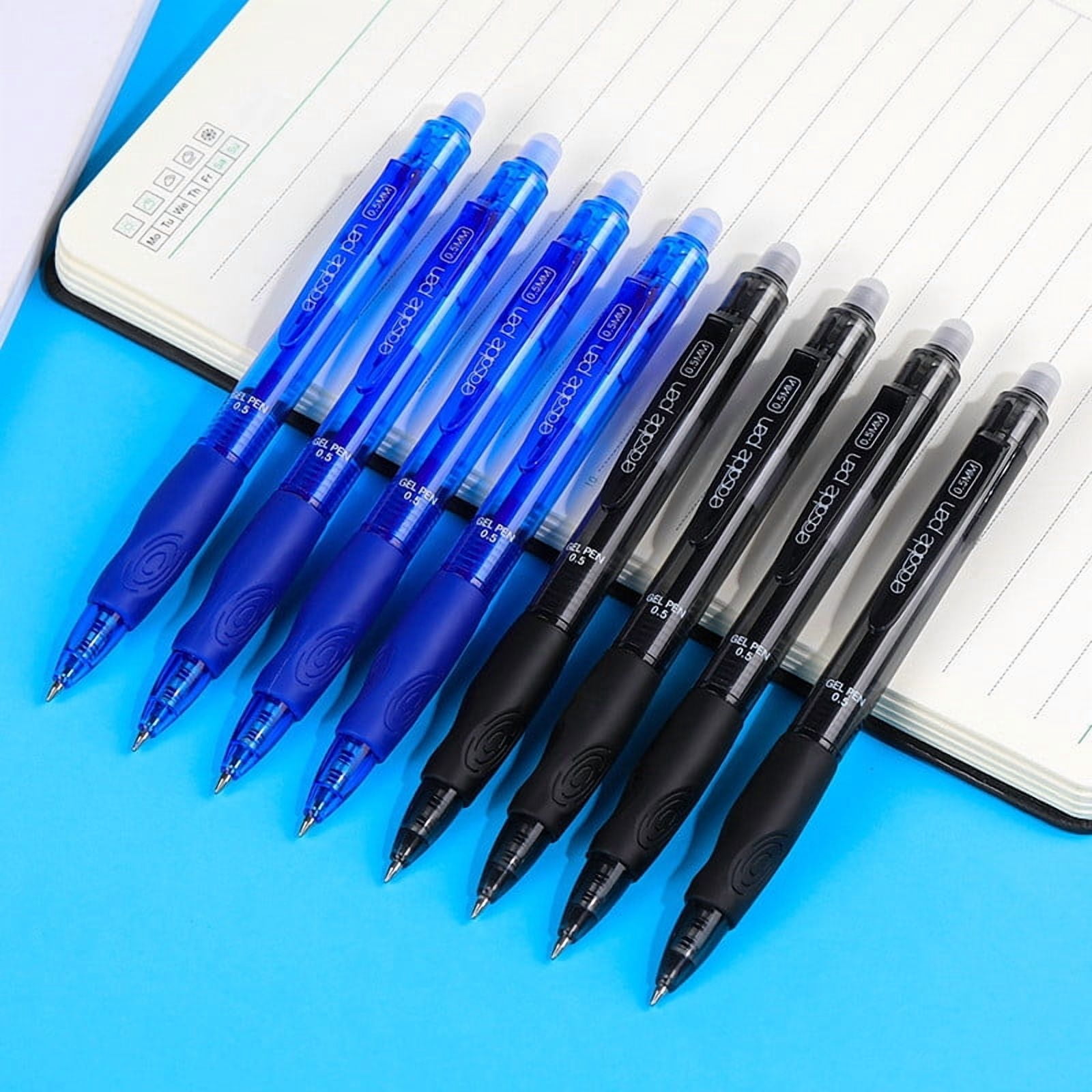 Chmadoxn Office & Stationery 4Black 4Blue Flame Erasable Pen Boxed Erasable Watermarker 15ml colours erasable pens