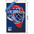 thumbnail image 2 of NHL New York Rangers - Mask 16 Wall Poster, 22.375" x 34", 2 of 4