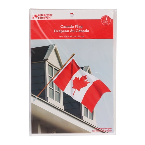 Façon de célébrer 1 Pièce Drapeau du Canada 18 po × 36 po