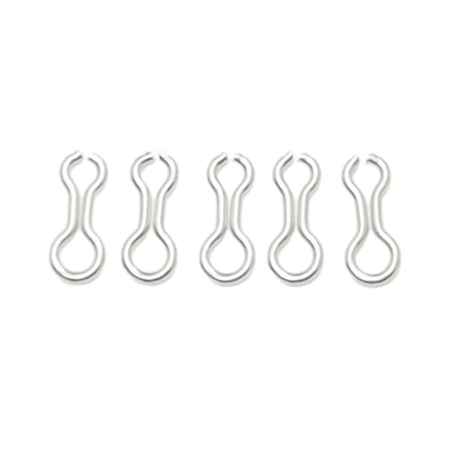 Heavy Duty Fishing Sinkers Jigs Lure Wire Eyelets Splay Rings 100pcs/set