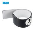 thumbnail image 3 of Unique Bargains 16" Racket Head Protection Tape, PU Tennis Racquet Head Guard for Tennis Practice Training, Black, 3 of 6