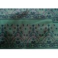 thumbnail image 4 of oneOone Cotton Silk Fabric Leaves & Floral Block Printed Craft Fabric BTY 42 Inch Wide, 4 of 4