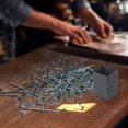 thumbnail image 4 of Abody 140Pcs Metal Pegboard Hooks Organizer Assortment Kit Peg Locks Hanging Applications, 4 of 5