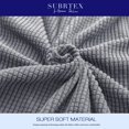 thumbnail image 4 of Subrtex Housse de Canapé Extensible 1 Pce Antidérapante, Motif à Grille Texturée, 4 of 6