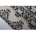 thumbnail image 4 of Ladole Rugs Modern Soft Trellis Geometric Bedroom Dining room Living Room Carpet Area Rug in Ivory-Dark Grey, 4 of 4