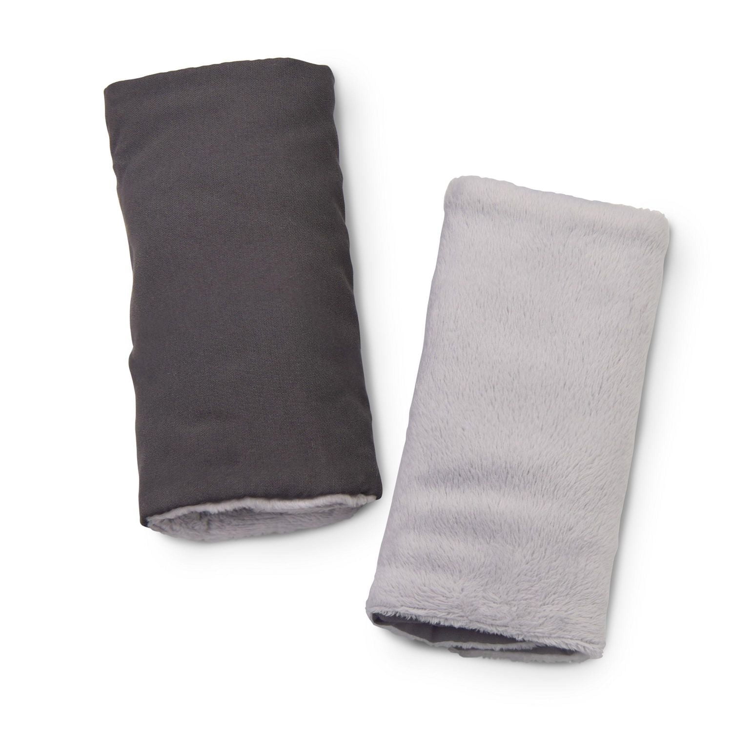 On The Goldbug Car Seat Strap Covers Reversible Grey