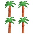 thumbnail image 1 of 4pcs Beach Towel Clips Chair Holders Portable Coconuts Tree Shaped Towel Holders for Holiday Pool, 1 of 9