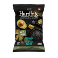 thumbnail image 1 of Hardbite Black Sea Salt Kettle Cooked Potato Chips, 1 of 2