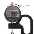 thumbnail image 2 of Digital Thickness Gauge, Large Screen Measuring Tool for Paper, Film, Leather, Sponge with Wide Range 0 to 12.7mm, Compact Size, Light Weight for Easy Daily Use, 2 of 5
