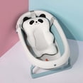 thumbnail image 3 of XZNGL Cartoon Portable Baby Shower Bath Tub Pad Non-Slip Bathtub Mat Newborn Safety, 3 of 9