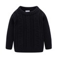 thumbnail image 1 of AAMILIFE Girl's Long Sleeve Soft Knit Mock Turtleneck Slim Fit Pullover Sweater, 1 of 2