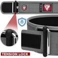 thumbnail image 3 of RDX Weight Lifting Belt 4 Adjustable Back Lumbar Support Bodybuilding, Powerlifting Functional Strength Training Core Exercise Fitness Workout Squats Deadlifts, Home Gym Equipment, 3 of 8