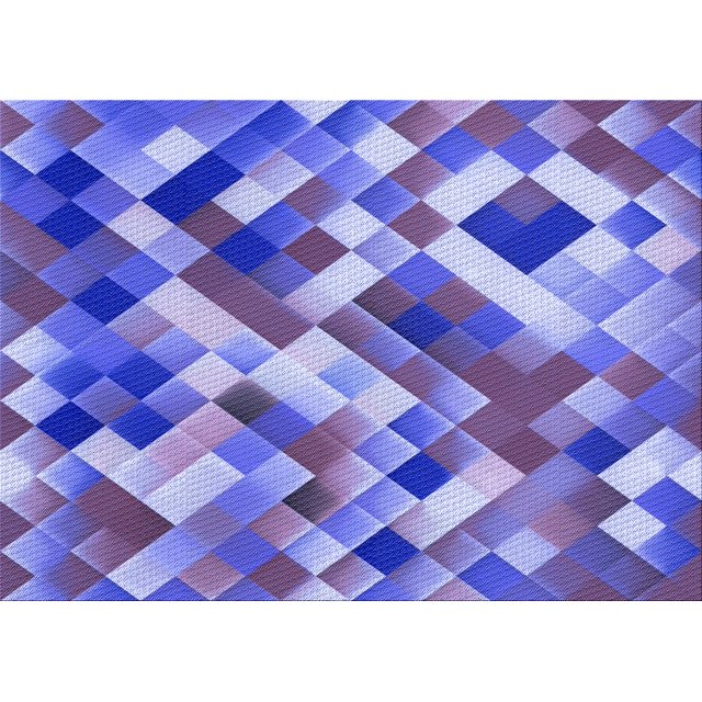 Ahgly Tapis Rectangulaire Lavable en Machine Intérieur Transitionnel Violet Améthyste Violet, 7 Pieds x 10 Pieds