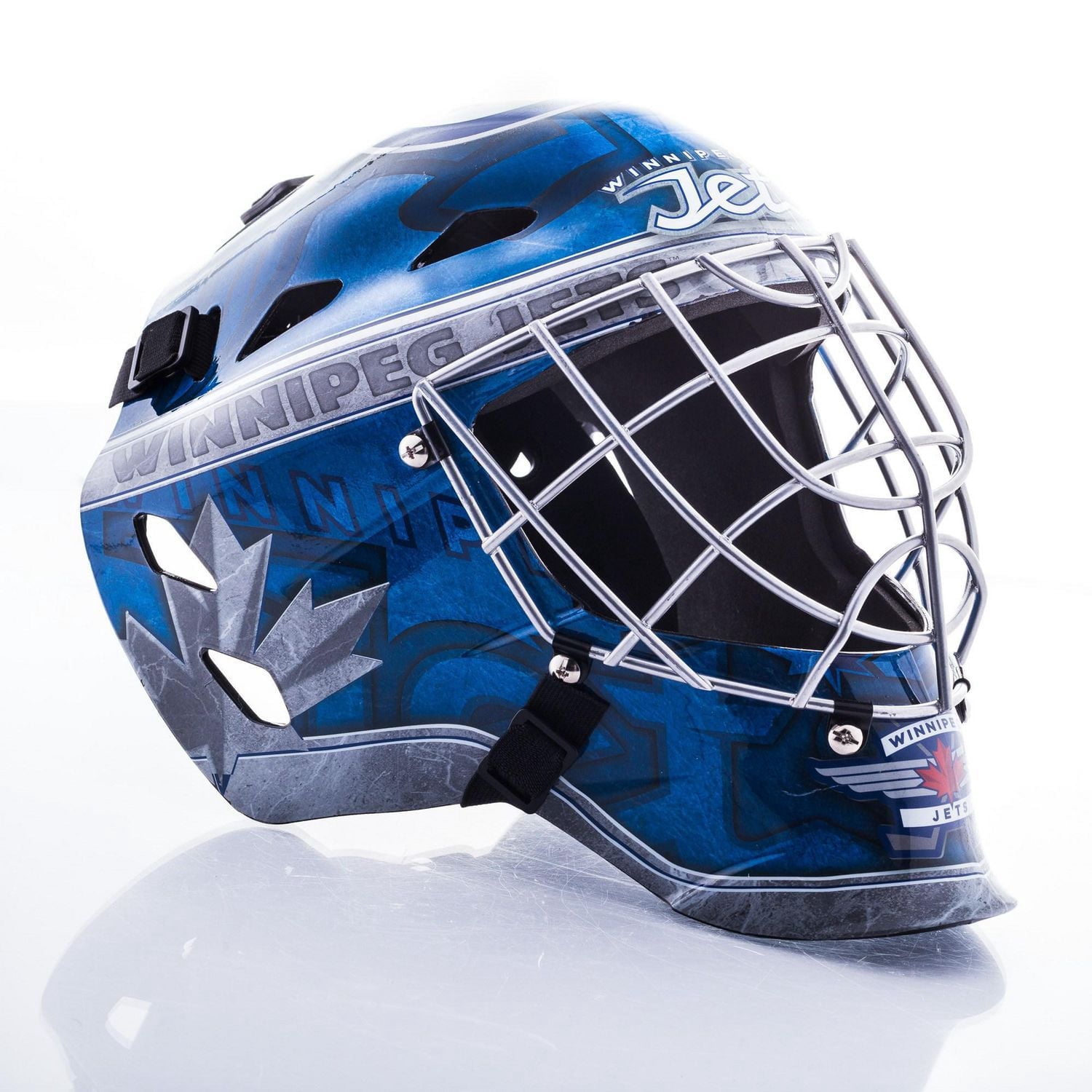 Franklin Sports LNH Masque de gardien Jets de Winnipeg GFM 1500