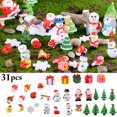 thumbnail image 2 of Bangcool 31PCS Micro Landscape Decoration Creative Cute Fairy Garden Decor for Christmas, 2 of 10