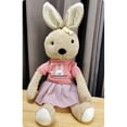 thumbnail image 4 of Binwennn Petite Poupée Lapin Boucle de Rideau Mignonne Sangle Dessin Animé Attaches Sans Perçage Rideaux Emf Rideaux Corail 84 Pouces de Long, 4 of 8