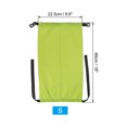 thumbnail image 2 of Unique Bargains Sac de Compression, Sac de Rangement Imperméable Format P pour Sac de Couchage pour la Randonnée, Jaune Vert, 2 of 7