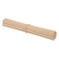 thumbnail image 1 of Unique Bargains 3/16 x 8 Inch Dowel Rods Wood Sticks Unfinished Wooden Dowel Rods Round Dowels Sticks 25 Pcs, 1 of 6