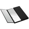 thumbnail image 1 of Makeup Mirror 3-Folding Portable 8 LED Light Beads light mirror Cosmetic Tabletop Mirror Beauty Supplies, 1 of 7