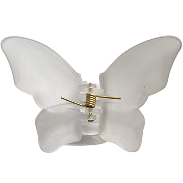 Butterfly Hair Claw Realistic Strong Hold Hair Grip Claw Solid Color Hair Claw