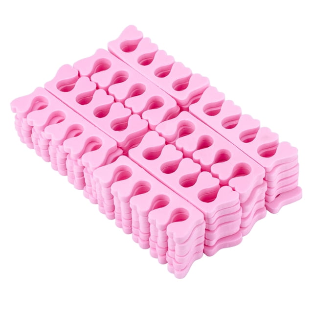 50PCS Soft Sponge Finger Toe Separator Divider Spacer EVA Foam Nail Art Pedicure Manicure Tool