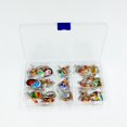 thumbnail image 3 of GLFILL 30PCS Fishing Metal Spinner Lures Bass Hard Metal Spinner Baits Kit with A Box, 3 of 8