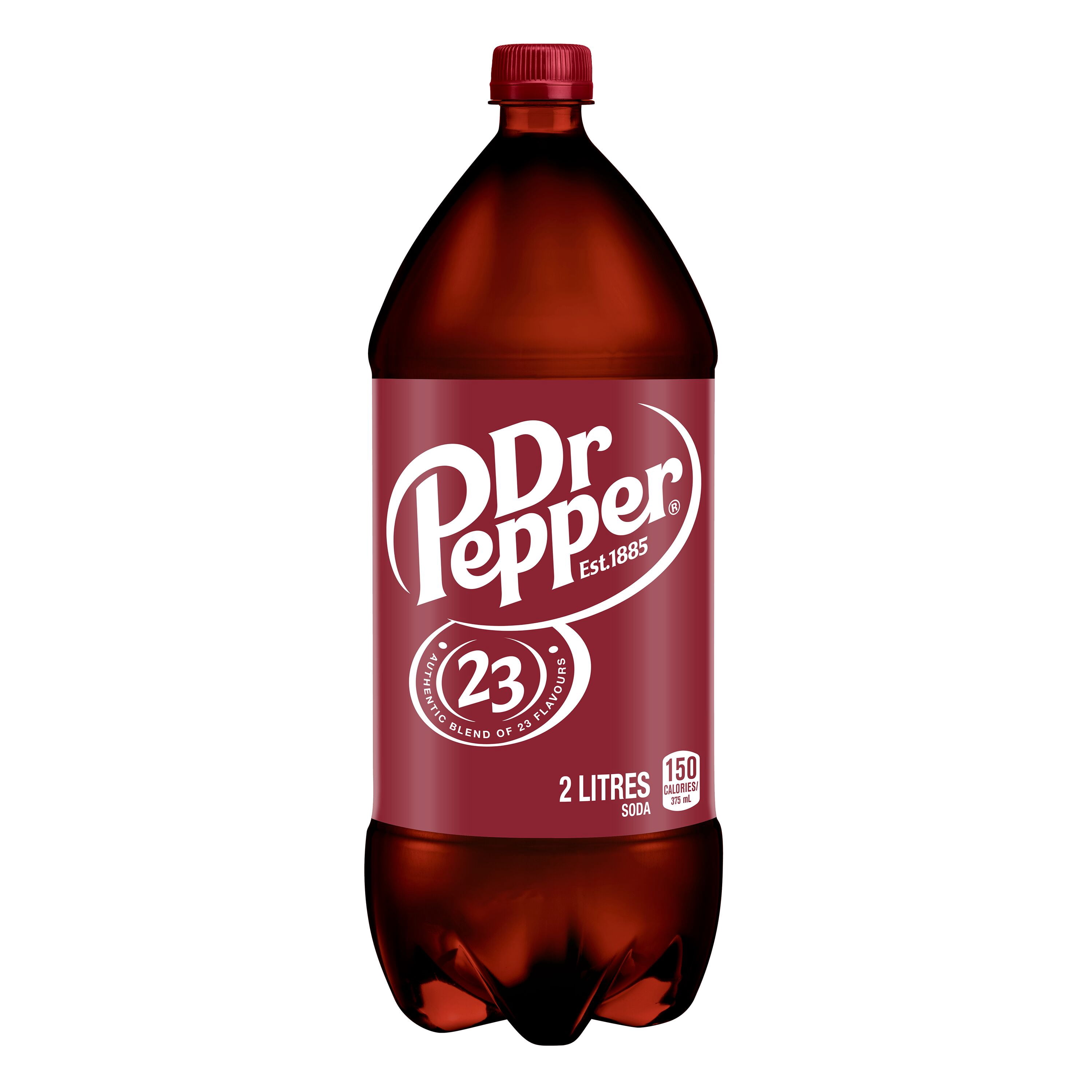 Dr Pepper Soda 2 L, Bottle