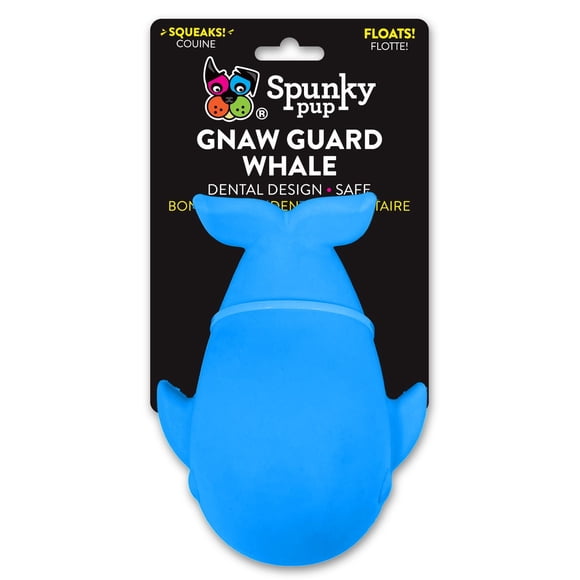 Gnaw Guard Foam Whale Dog Toy