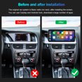 thumbnail image 4 of 12.3 Inch Wireless CarPlay Android Auto Car Radio Stereo Multimedia for Audi A4 A5 2009-2015 Year with 2GMMI Touch Screen Navigation Mirrorlink, 4 of 7