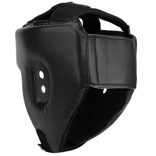 Boxing Helmet Boxing Head Gear Sanda Helmet Boxing Helmet PU Leather Adjustable Head Guard Sanda Kickboxing Training Defense