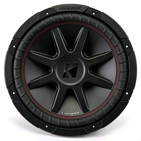 Kicker CVRVR122 (43CVR122) 800W Crête (400W RMS) 12 Pouces Série CVR Double Caisson de Basses 2-Ohms pour Voiture