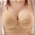 thumbnail image 2 of RKSTN Bras for Women Perfect Coverage Wireless Stretch Floral Printing Bras Convertible ComfortFlex Fit Plus Size Underwear, 2 of 9