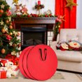 thumbnail image 3 of Contenant de Rangement pour Couronnes, Sacs de Rangement Empilables pour Couronnes de Noël avec Fermeture Éclair et Poignées Support de Rangement pour Couronnes des Fêtes Viande Vieillissement Réfrigérateur Sacs à Pain Réutilisables Silicone Tapis en Silicone Grande Taille Pizza, 3 of 3