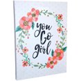 thumbnail image 1 of hometrends You Go Girl Canvas Wall Décor, 1 of 1