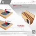 thumbnail image 4 of STYLISH 17 inch Workstation Cutting Board with 1 Container, 4 of 9