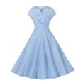thumbnail image 1 of FcBaudy Robe Sans Manches à Col Rond, Robes d'Été pour Femmes, Robes pour Femmes Robes d'Été pour Femmes Plage Robe Débardeur Sans Manches à Imprimé Floral Robe Femme, 1 of 8