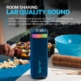 thumbnail image 3 of JLab JBuds Party Portable Bluetooth Speaker, 30W, 12 Hour Playtime, RGB Lighting, Splashproof, Navy, 3 of 8